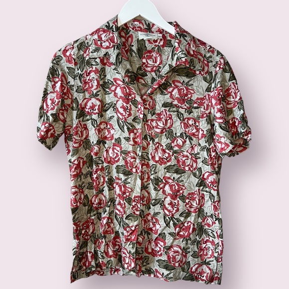Vintage Nordstrom Floral Top - Picture 2 of 5